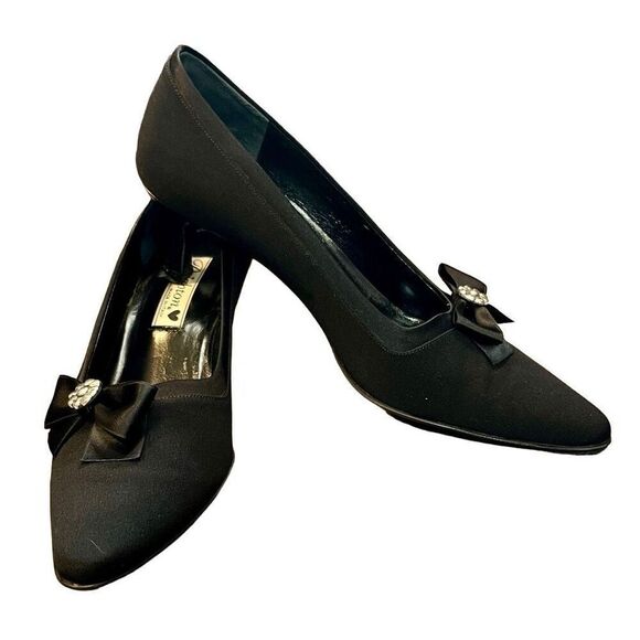 Brighton Zinnia Bow High Heels Size 8.5 M - Picture 1 of 15